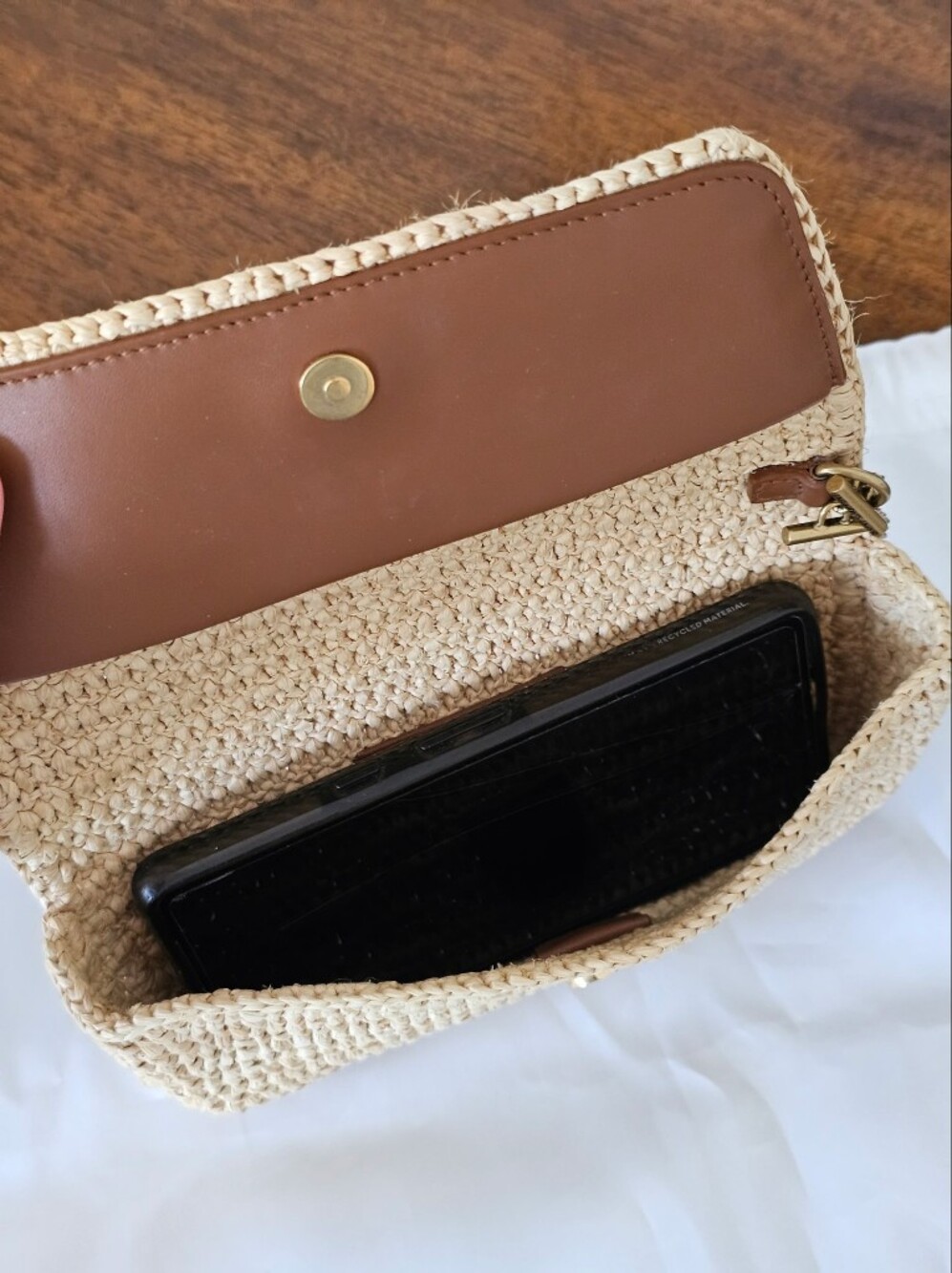 Small YSL Raffia Clutch - Picture 14 of 16